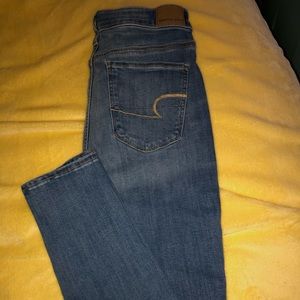 American Eagle super hi-rise jegging
